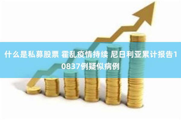 什么是私募股票 霍乱疫情持续 尼日利亚累计报告10837例疑似病例