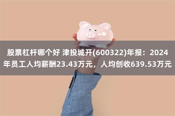 股票杠杆哪个好 津投城开(600322)年报：2024年员工人均薪酬23.43万元，人均创收639.53万元
